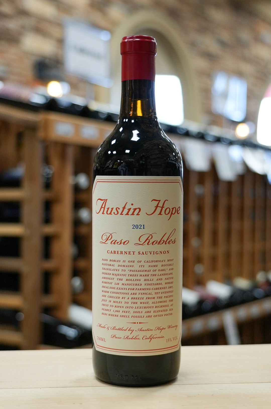 Austin Hope Paso Robles Cabernet Sauvignon (750ml)