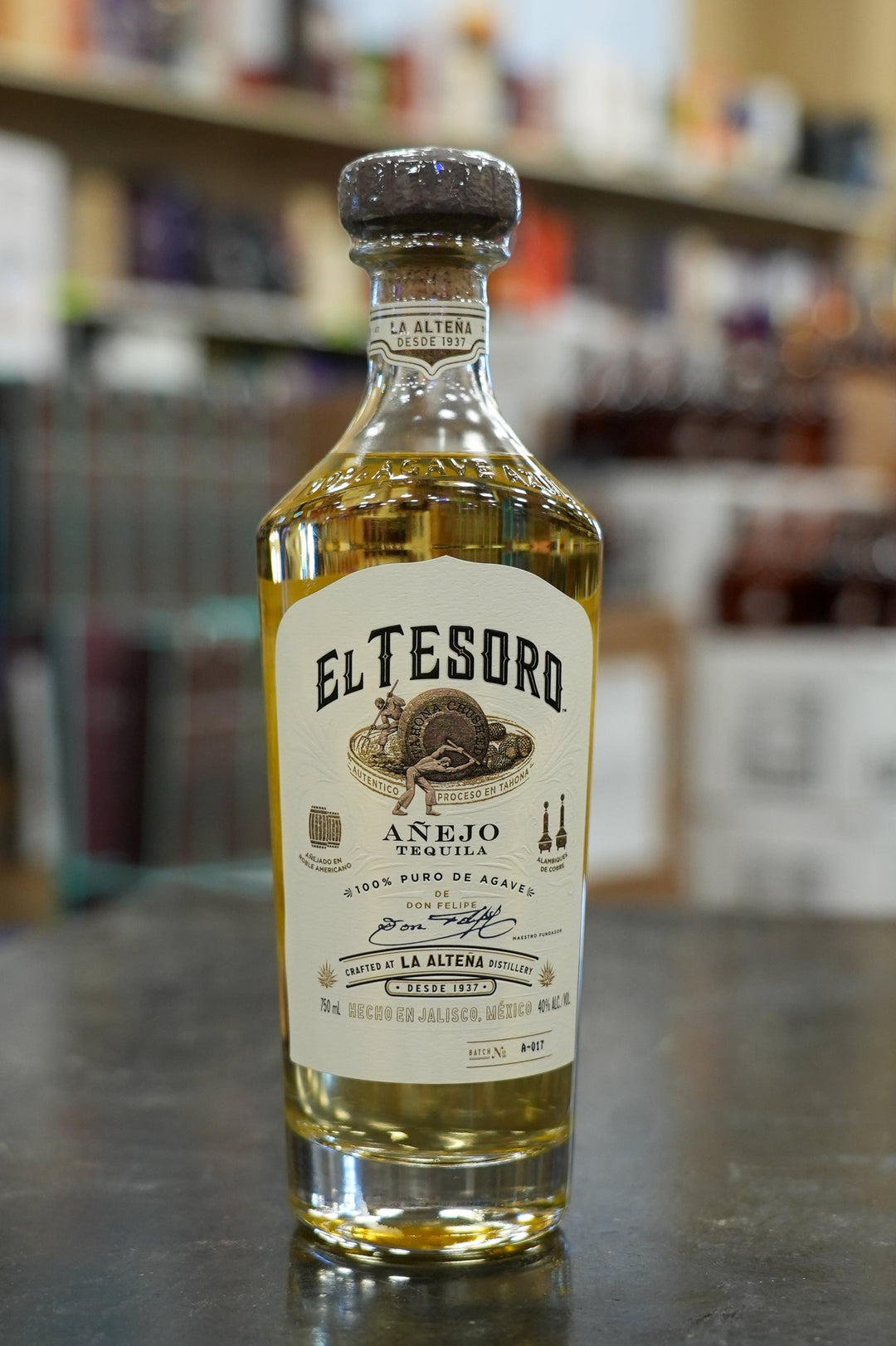 El Tesoro Añejo Tequila
