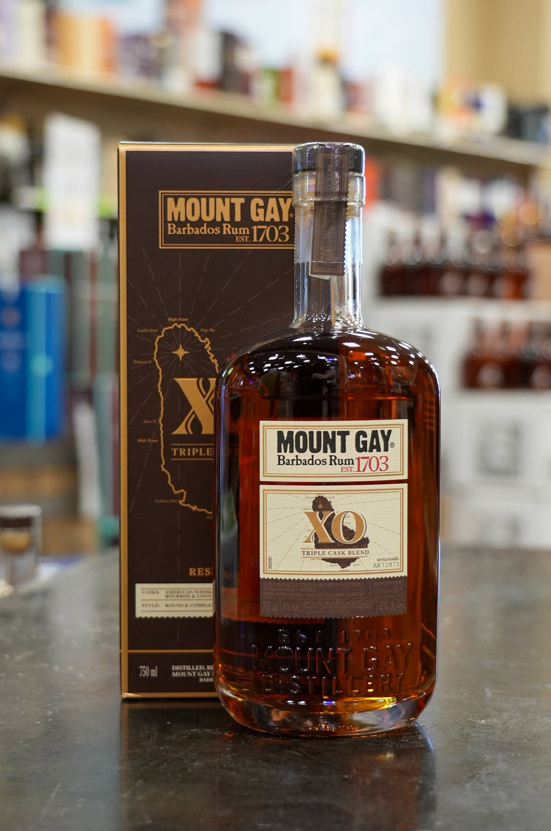 Mount Gay XO Triple Cask Barbados Reserve Rum