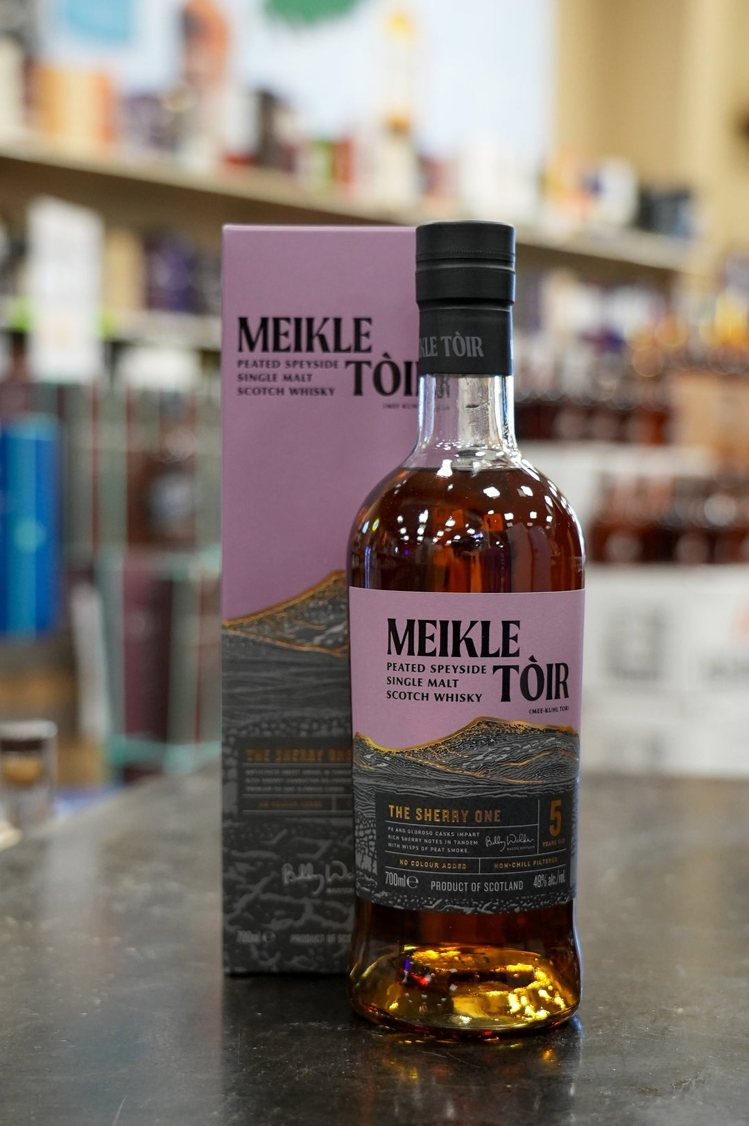 Meikle Tòir The Sherry One 5 Year Old Peated Single Malt Scotch Whiskey