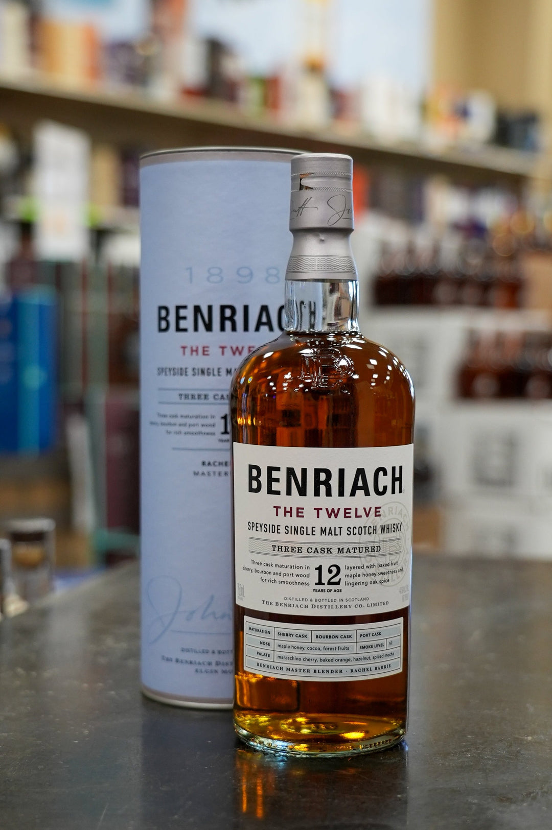 BenRiach The Twelve 12 Year Old Single Malt Scotch Whiskey