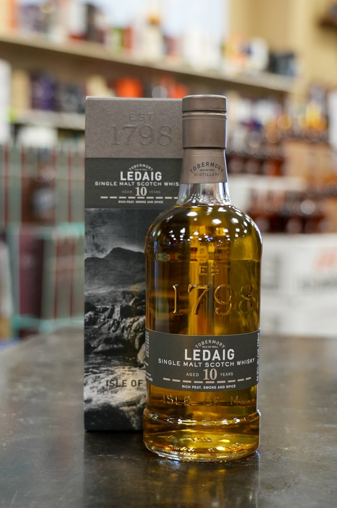 Ledaig 10 Year Old Single Malt Scotch Whiskey