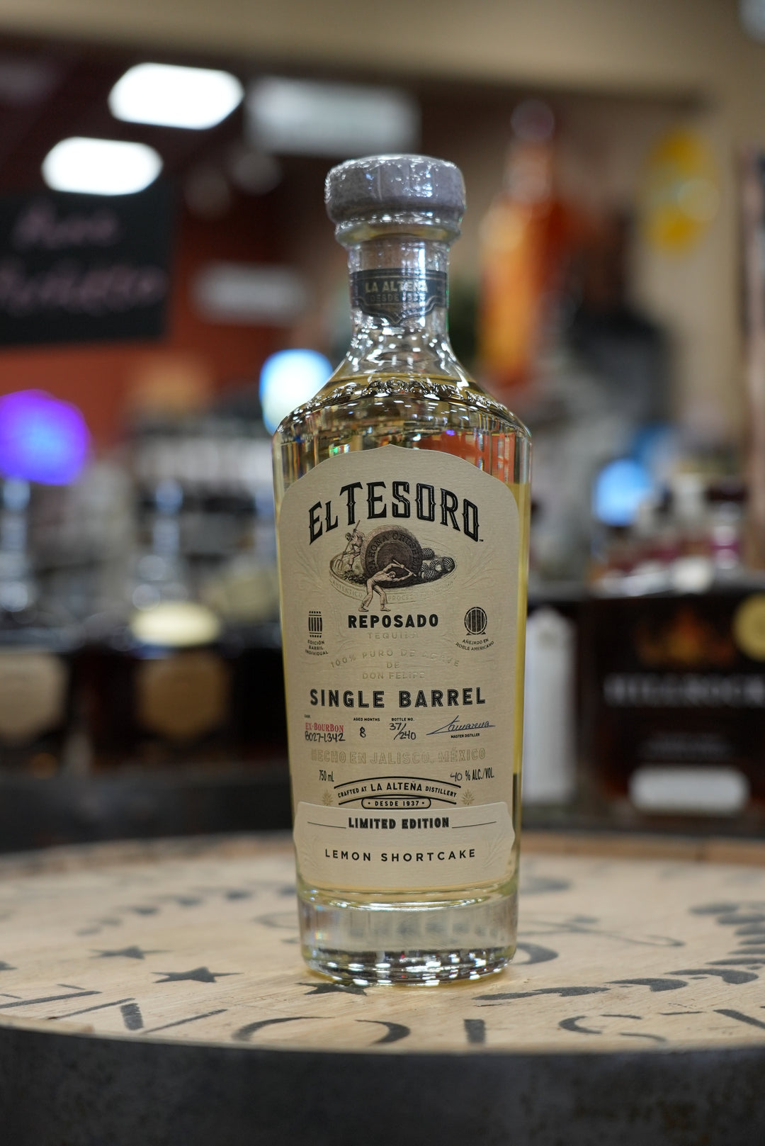 EL TESORO REPOSADO SINGLE BARREL "LEMON SHORTCAKE"