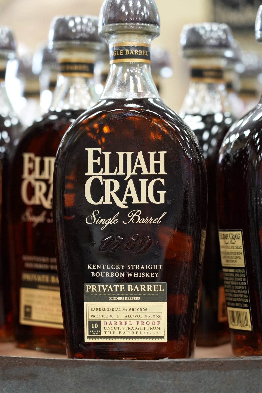 ELIJAH CRAIG SINGLE BARREL BARREL PROOF "FINDERS KEEPERS"