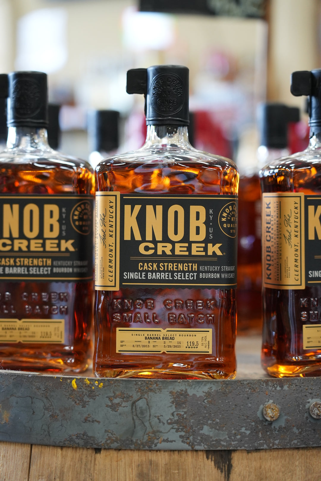 KNOB CREEK CASK STRENGTH SINGLE BARREL "BANANA BREAD"