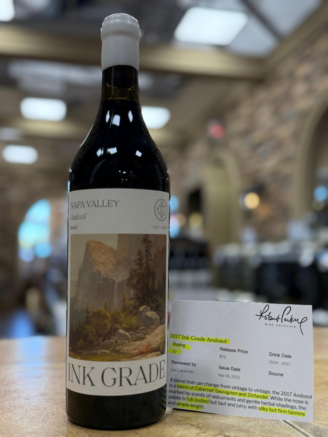 2017 Inkgrade Andosol