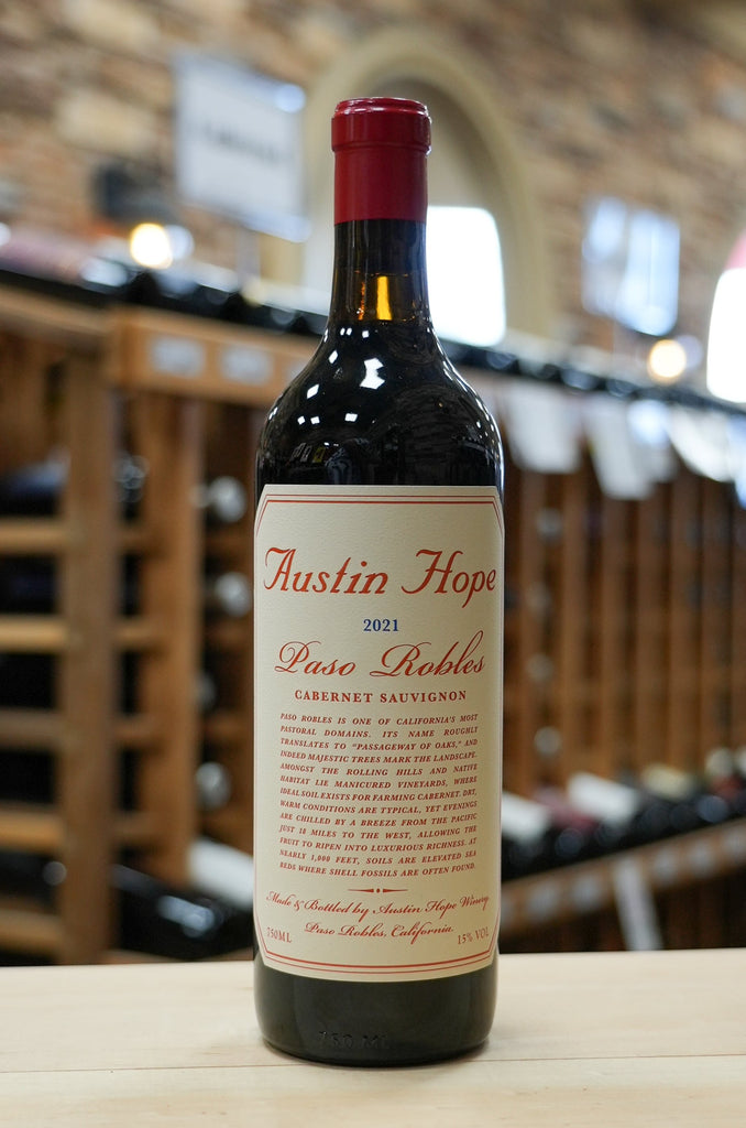 Austin Hope Paso Robles Cabernet Sauvignon (750ml) – My Store