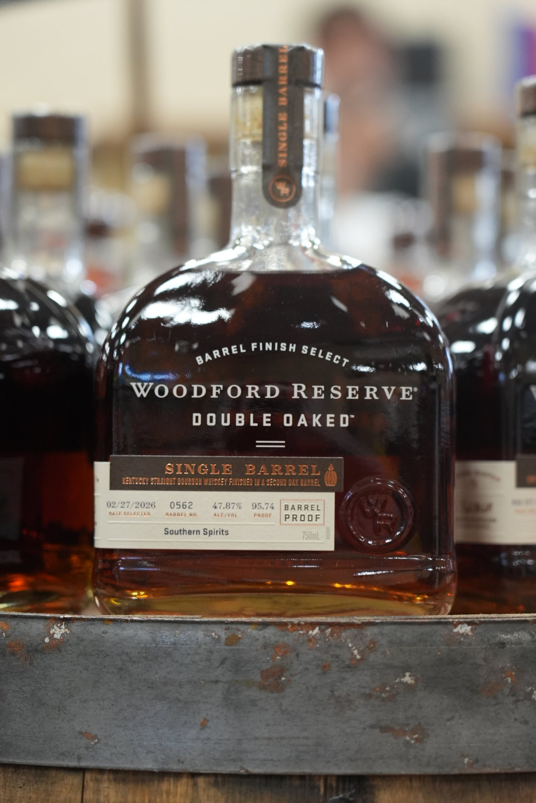 Woodford Reserve Double Oak Cask Strength Single Barrel "Banana Split" 95.74 PROOF