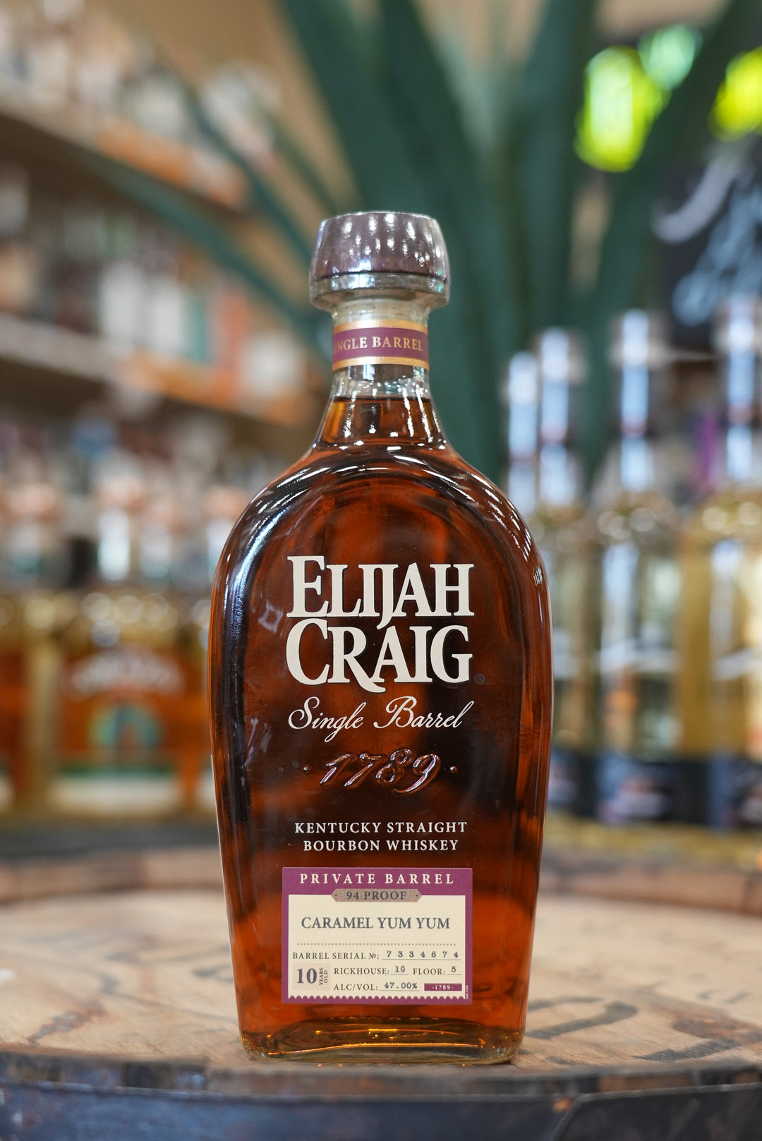 Elijah Craig 94 Proof Single Barrel "Caramel Yum Yum"