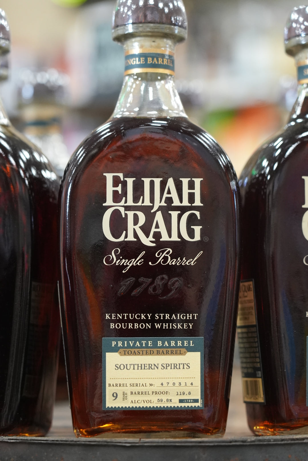 Elijah Craig Toasted Barrel Private Barrel 9 Year / 119.6 Proof "Bourbony"