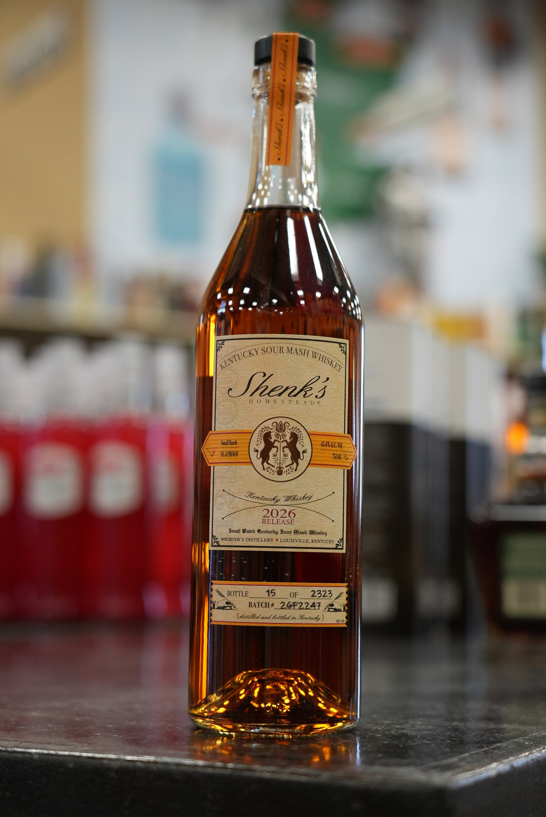 Shenk’s Homestead 2026 Kentucky Sour Mash Whiskey — Michter’s Legacy Series